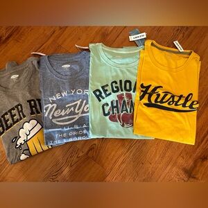 Assorted Old Navy Graphic T- Shirts